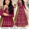 Zaha Chantelle Vol 6 Butterfly Net Wholesale Pakistani Salwar Suit Catalog